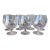 Waterford Lismore Crystal Brandy Snifter Glasses - Set of 7 For Sale