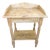 Antique English Rustic Pine Table or Wash Stand For Sale