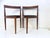 Roundette Side Chairs in Teak and Faux Leather by Hans Olsen for Frem Rojle, 1960s, Set of 2 For Sale - Image 6 of 15