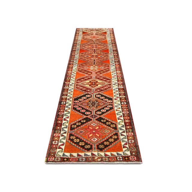 1960s Turkish Oushak Runner For Sale In Los Angeles - Image 6 of 7