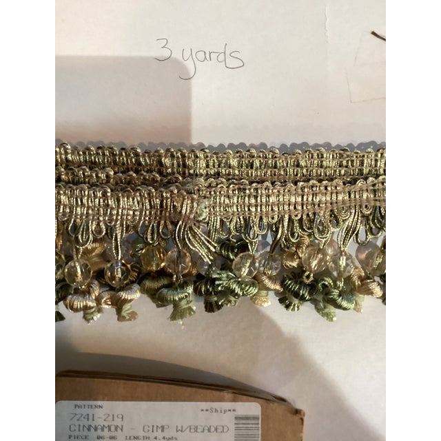 Boho Chic Beaded Trim For Sale - Image 3 of 4