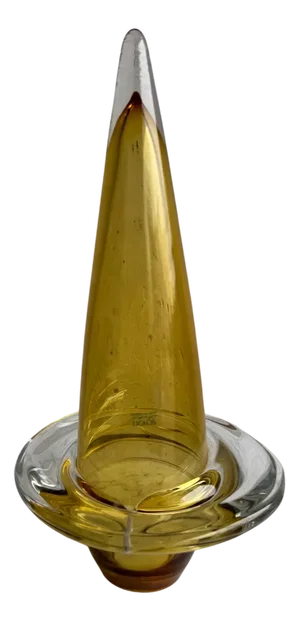 Vintage Spinning Top Vase by Schott Studio