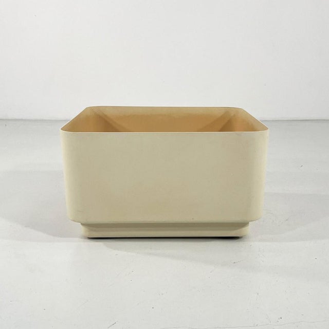 Square Planter on Wheels by Anna Castelli for Kartell, 1970s For Sale - Image 3 of 8