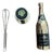 Champagne Accessories, Set of 3 For Sale