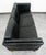 1960s Mid Century Danish Modern Sofa Couch 3 Seater Leather Black Vintage Denmark MCM For Sale - Image 5 of 12