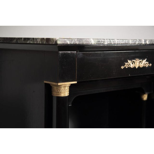 Napoleon III Black Secretaire, Late 19th Century For Sale - Image 4 of 18