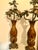 French Vintage French Style Metal Tole Candle Holders, a Pair For Sale - Image 3 of 12