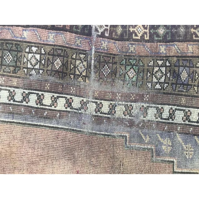 Antique Turkish Konya Prayer Rug For Sale - Image 6 of 12