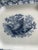 19th Century Blue and White Platter For Sale - Image 4 of 9