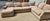 Contemporary Beige Four-Piece Sectional Sofa Attributed to Arhaus Camden-Style For Sale - Image 3 of 9