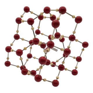 Molecular Model of Ice Crystal, 1960s For Sale