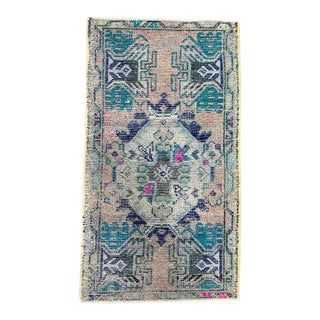 Turkish Yastik Rug 1'8" x 2'11" For Sale