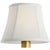 Visual Comfort Signature 6" Linen Bell Empire Shade For Sale
