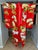 Textile Vintage Red Brocade With Flying Cranes Japanese Ceremonial Kimono For Sale - Image 7 of 18