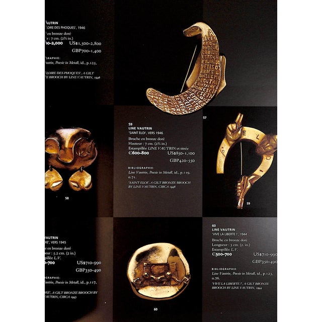 Collection Anne Bokelberg Bijoux Et Boites De Line Vautrin 2007 Christie's Paris For Sale - Image 9 of 11