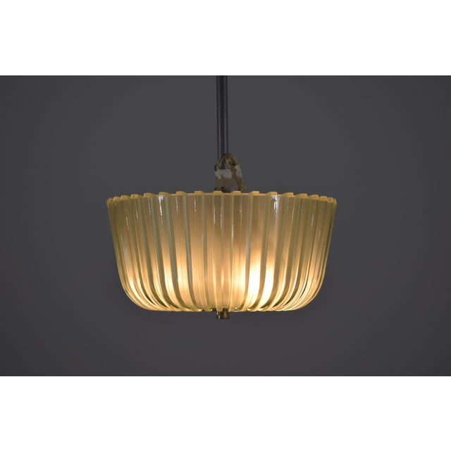 Vintage Pendant Light by Seguso, 1950 For Sale - Image 9 of 12