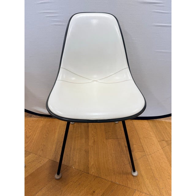 Herman Miller Set of 4 Mid Century Eames for Herman Miller Molded Shell Chairs For Sale - Image 4 of 9