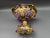 Glass Mid 20th Century Royal Satsuma Handpainted Moriage Reticulated Pedestal Centerpiece Bowl Compote For Sale - Image 7 of 10