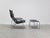 Set of Reclining He1106 Lounge Chair with Ottoman by Hans Eichenberger for Strässle, 1978 For Sale - Image 16 of 16