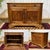 Early 20th century chestnut sideboard - W=127.5m D=48cm H=95cm