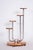 Bauhaus Chrome and Zebrano Wood Flower Stand attributed to Mücke-Melder, Czechoslovakia, 1930s For Sale - Image 4 of 8