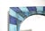 Vintage Mirror in Ceramic, 1970s For Sale - Image 6 of 12