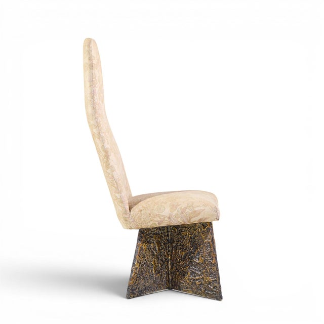 Textile Adrian Pearsall for Craft Associates Mid Century Brutalist Dining Chairs - Set of 6 For Sale - Image 7 of 17