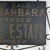 Antique Hand Painted Wood Real Estate Sign in Wrought Iron Scroll Design Frame For Sale - Image 12 of 12