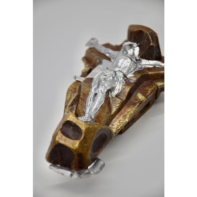 Bronze Christ Statuette, 1900 For Sale - Image 10 of 18