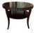 Baker Furniture Company Barbara Barry for Baker Fluted Edge Side Table. Mahogany For Sale - Image 4 of 9