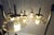 Six-Drop Waterfall Chandelier in Light Smoked Glass, 1960s For Sale - Image 4 of 18