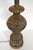 Mid 20th Century Large Vintage Neoclassical Tuscan Verdigris and Gold Patina Plaster Table Lamp For Sale - Image 5 of 8