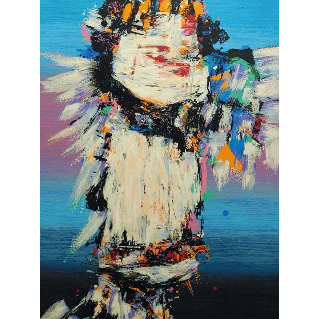 Impressionist Pablo Antonio Milan "Kuchina Dancer" Serigraph on Paper Hand Signed Make Offer For Sale - Image 3 of 7