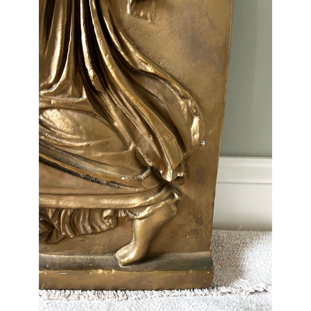 1900 - 1909 Antique Plaster Cast Relief of Gadiva For Sale - Image 5 of 16