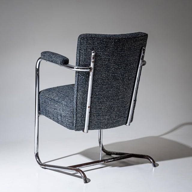 Mid-Century Modern Lounge Chair, Italy, 1950s For Sale - Image 3 of 9