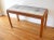 This is a signed mid century modern Danish teak console table designed by Poul Hermann Poulsen for Gangso Furniture...