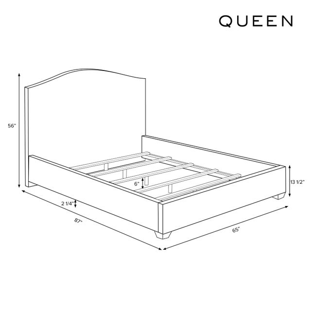 Transitional Stoffer Home x Cloth & Company Elsie Bed in Botanical Stripe Olive with Olive Welt, Queen For Sale - Image 3 of 9