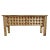 Raw Vintage Old Door Console Table For Sale - Image 9 of 9