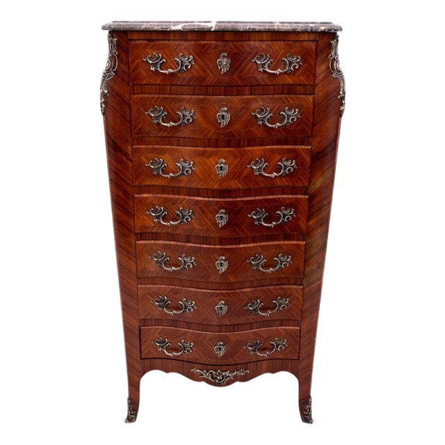 Early 20th Century Chest of Drawers-Chiffonier, France, 1890s For Sale