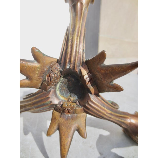 French Empire Neo-Classical Candlesticks - A Pair of 2 For Sale - Image 15 of 16
