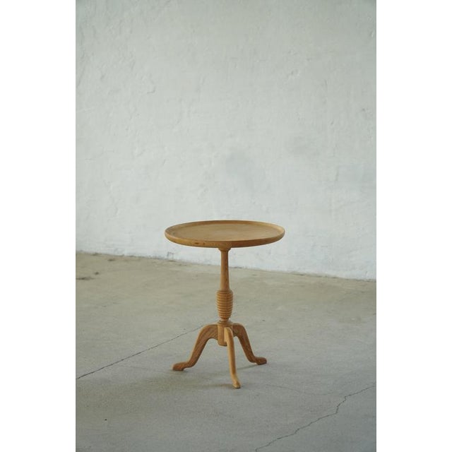 Mid-Modern Danish Side Table by Anton Kildeberg, 1950s For Sale - Image 6 of 10