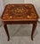 Wood Vintage F.lli Jannuzzi Sorrento Italian Marquetry 5-in-1 Game Table Set With 4 Chairs For Sale - Image 7 of 18