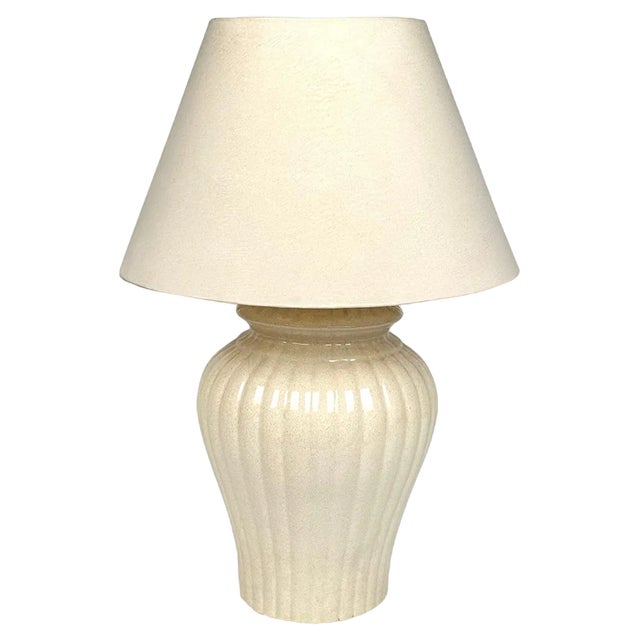 Ceramic Table Lamp by Tommaso Barbi for B Ceramiche, Italy, 1970s For Sale