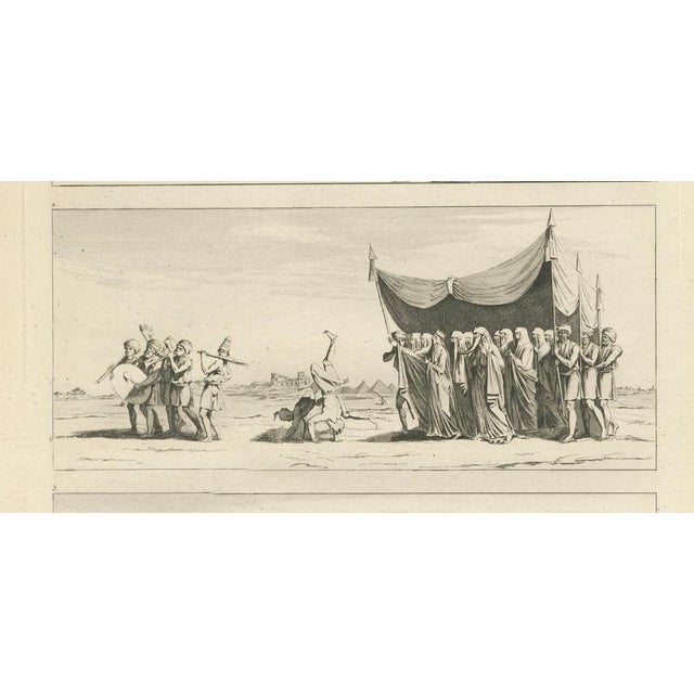 Dominique Baron Vivant Denon, Egyptian Processions and Daily Life, 1802, Engraving on Paper For Sale - Image 4 of 10