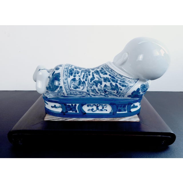 Chinese Chinese Porcelain Pillow For Sale - Image 3 of 9