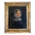 19th Century Oil Portrait Painting, Biedermeier Style, Signed, Denmark For Sale