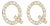 10K Yellow Gold 1/10 Cttw Diamond 'Q' Initial Stud Earring For Sale
