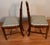 1920 Antique English Solid Walnut Shield-Back Set of Six Dining Chairs For Sale - Image 17 of 18