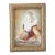 After Fragonard's "L'Etude" Miniature Watercolor Signed Rannier For Sale