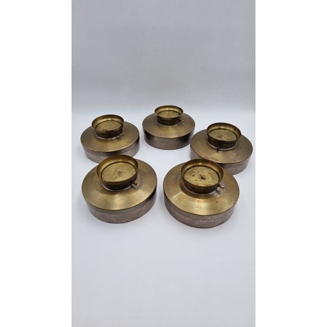 Brass Ashtray by Luigi Caccia Dominioni for Azucena, 1960s For Sale - Image 6 of 18